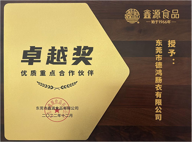 Excellence Award